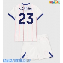 Camisa de time de futebol Chelsea Geovany Quenda #23 Replicas 3º Equipamento Infantil 2026-27 Manga Curta (+ Calças curtas)